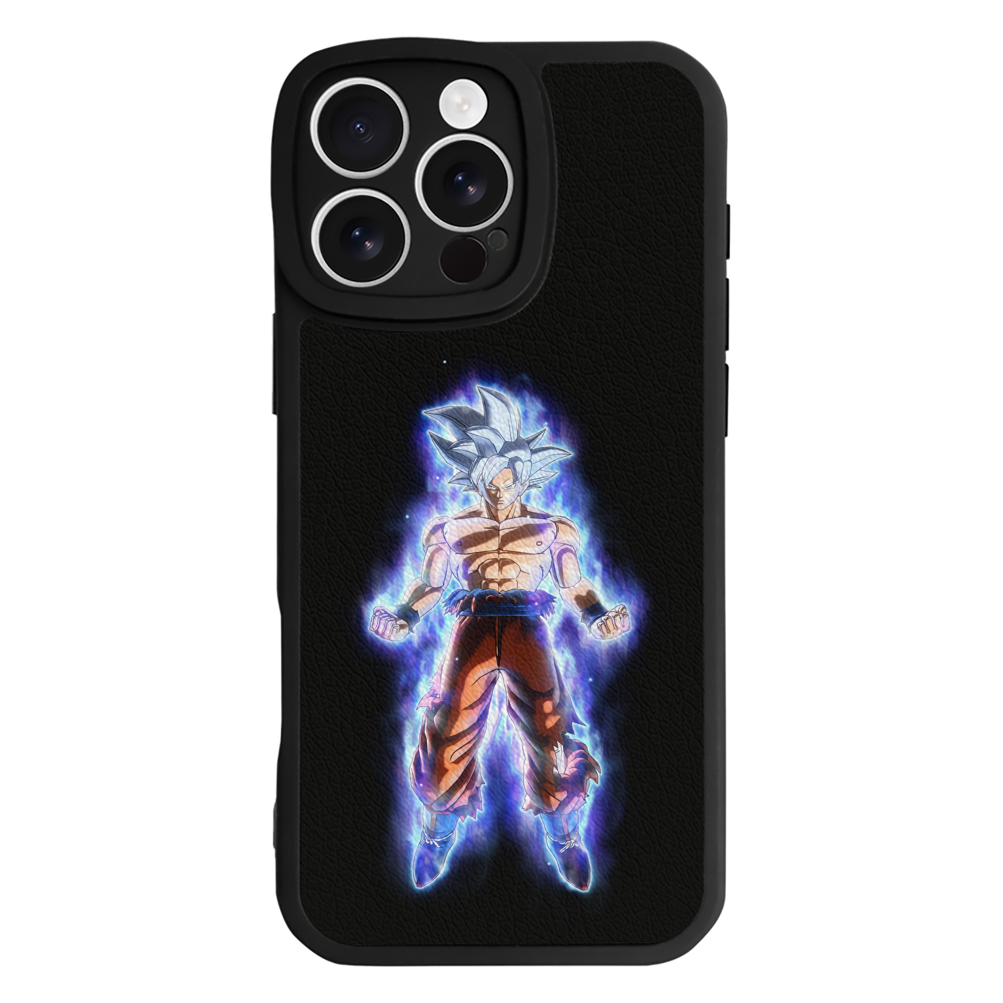 （画像用） ドラゴンボール 孫悟空（そん ごくう）Son Goku カカロット DRAGON BALL Kakarotto 【iPhone 16シリーズ対応】シリコンスマホケース（レザー調） 材質：シリコン